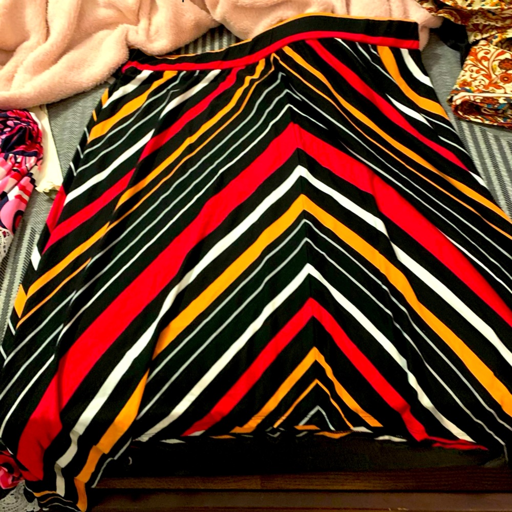 Striped skirt